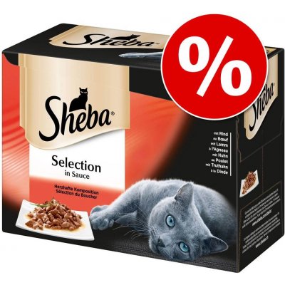 Sheba Fresh & Fine Drůbeží výběr ve šťávě 6 x 50 g – Zbozi.Blesk.cz