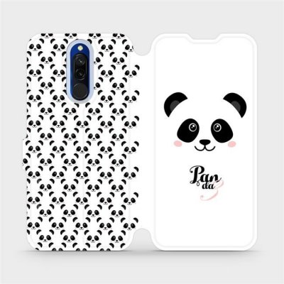 Pouzdro Mobiwear parádní flip Xiaomi Redmi 8 - M030P Panda Amálka