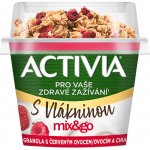 Activia Mix & Go Granola s červeným ovocem a chia 165 g – Zboží Dáma