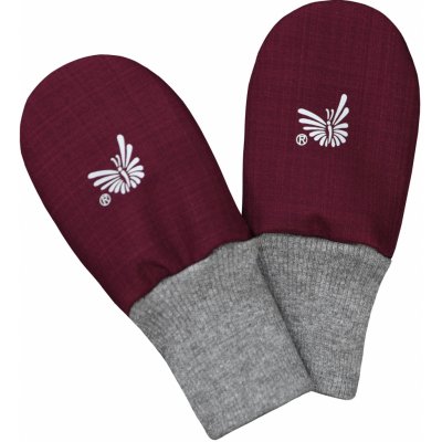 Esito Zimní bezpalcové rukavice softshell s beránkem fuchsie – Zboží Dáma