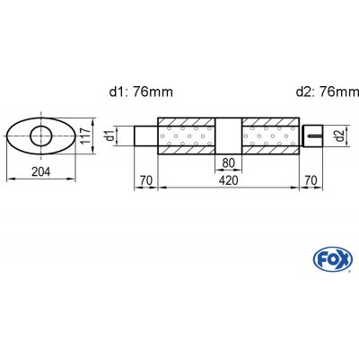 FOX UNI-K52542076s – Hledejceny.cz