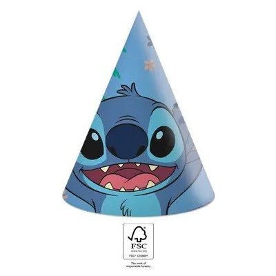 Párty čepičky Stitch 6 ks - Procos – Zboží Dáma