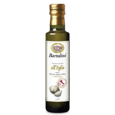 Bartolini Olivový olej extra virgin s česnekem 0,25 l