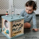 Bigjigs Toys Baby motorická aktivní kostka – Hledejceny.cz