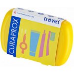 Curaprox Travel set žlutý 2 ks zubních kartáčků + zubní pasta 10 ml dárková sada – Zbozi.Blesk.cz