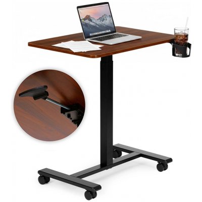 Mobilní výškově nastavitelný stolek na notebook ModernHome 70 × 48 cm – Zboží Mobilmania