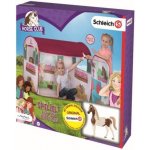 John stan domeček koňská stáj set s figurkou koníka 100 x 70 x 80 cm – Sleviste.cz