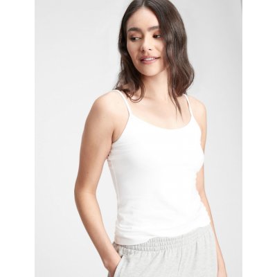 GAP fitted cami Bílá Bílá – Zboží Mobilmania