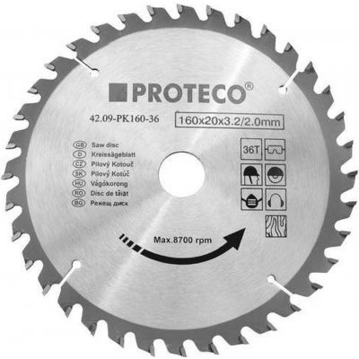 PROTECO pilový kotouč s SK plátky 125x1,8x22,2mm – Sleviste.cz