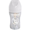 Twistshake kojenecká láhev AntiColic nerezová mramorově modrá 260ml