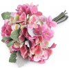 Květina Prima-obchod Umělá hortenzie, barva 3 růžová