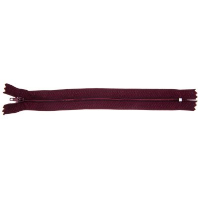 Zip spirálový nedělitelný 3mm/20cm Varianta: vínová – Hledejceny.cz