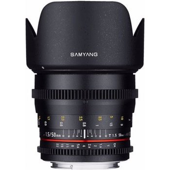 Samyang 50mm T1.5 VDSLR AS UMC Fujifilm X