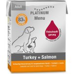 Platinum Natural Menu Adult Turkey & Salmon 185 g – Zbozi.Blesk.cz