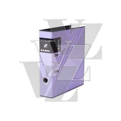 Karton Pořadač A4 pákový 7cm Pastelini fialový 7-284 P+P – Zboží Živě