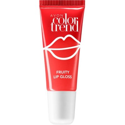 Avon Color Trend Fruity Lips lesk na rty s příchutí Cherry 10 ml – Zboží Mobilmania