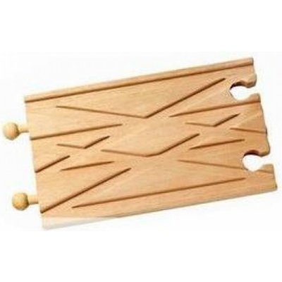 Babu vláčky Dvoukolej rovná 15cm – Zboží Dáma