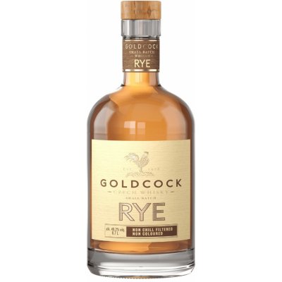GoldCock Rye whisky žitná 49,2% 0,7 l (holá láhev) – Zboží Mobilmania