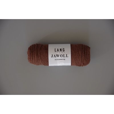 Lang Yarns Jawoll 95 tmavě hnědá 50g