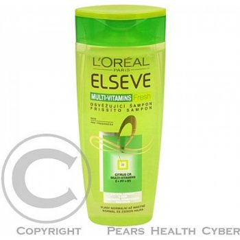 L'Oréal Elséve Multi-Vitamins Fresh Shampoo 250 ml