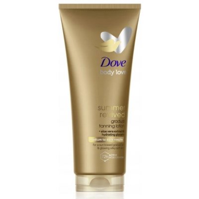 Dove DermaSpa Summer Revived samoopalovací tělové mléko odstín Medium to Dark 200 ml – Hledejceny.cz