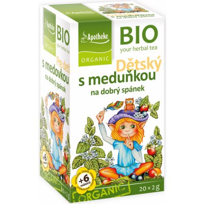 Apotheke Bio s meduňkou 20 x 2 g – Zboží Dáma