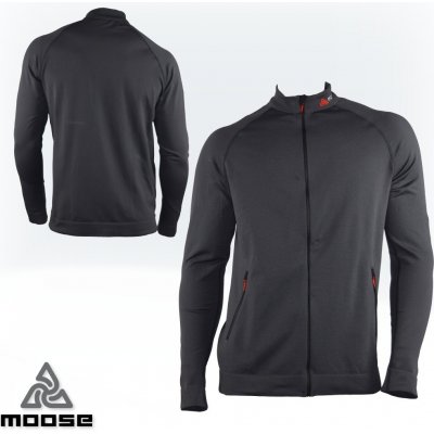 ABRUZZO MEN seamless mikina Moose šedá