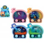 Teddies Vodní hra hlavolam svítící mořské zvířátko plast 13x12cm na baterie 4 barvy – Hledejceny.cz