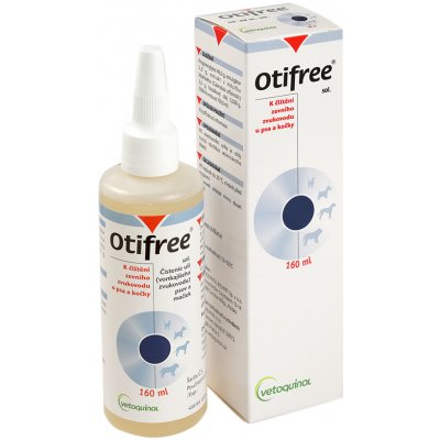 Vétoquinol Otifree gtt 160 ml – Zbozi.Blesk.cz