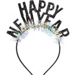 Čelenka “Happy New Year” ČERNÁ – Sleviste.cz