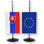 Komplet stolního stojánku s vlaječkami SR a EU (na zavěšení) Alerion – Hledejceny.cz