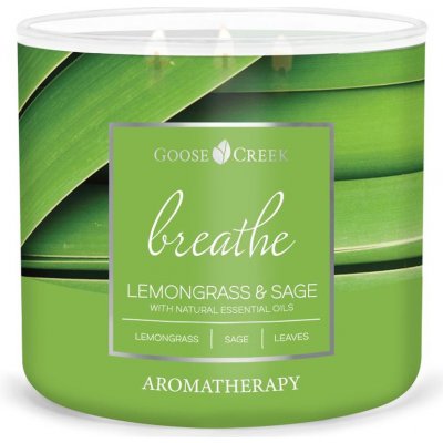 Goose Creek Candle Aromatherapy Lemongrass & Sage 411 g