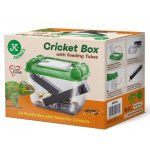 JK ANIMALS Přenosný box na cvrčky s dávkovačem 18 x 12 x 14 cm – Zboží Dáma