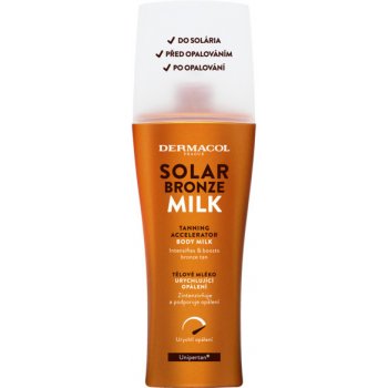 Dermacol Solar Bronze tělové mléko urychlující opalování 200 ml