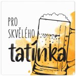 Albi Keramický podtácek Báječná kamarádka Tě nenechá ve štychu 10,7x10,7x0,6cm – Zboží Dáma