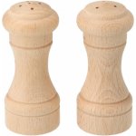 DřevoBox Dřevěná slánka a pepřenka 10 cm – Hledejceny.cz