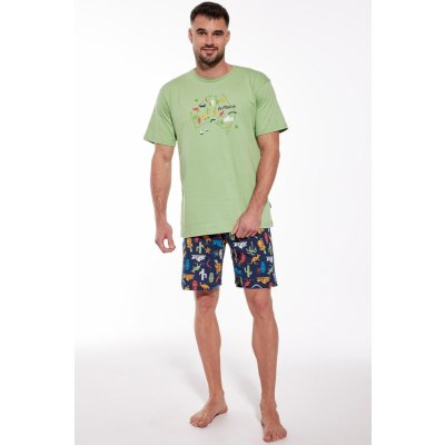 Cornette 326/157 Australia pánské pyžamo krátké zelené – Zboží Mobilmania