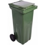 J.A.D. Tools popelnice plastová, 120L, zelená – Sleviste.cz