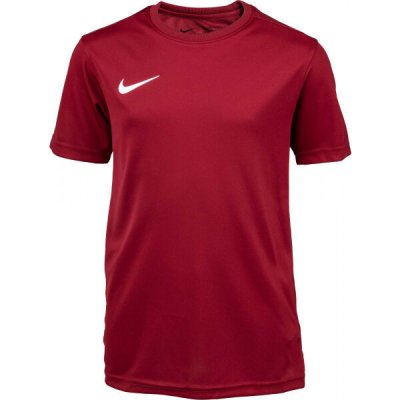 Nike DRI FIT PARK 7 dětský fotbalový dres vínová – Zboží Dáma