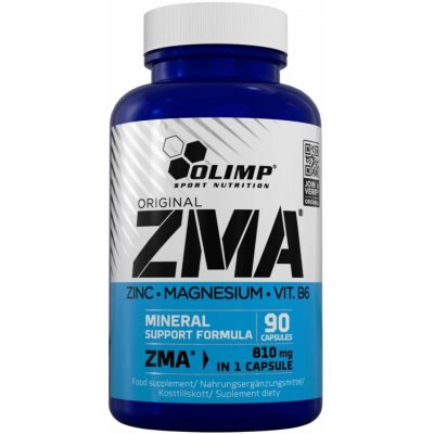 Olimp Labs ZMA, zinek s hořčíkem a vitamínem B6 – 90 kapslí – Hledejceny.cz
