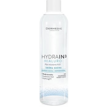 Dermedic Hydrain3 Hialuro micelární voda H20 400 ml