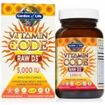 Garden of Life Vitamin D3 RAW 5000 IU 60 kapslí – Hledejceny.cz