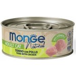 Monge Cat Natural tuňák & kuře 80 g – Zboží Mobilmania