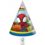 Procos EKO Čepičky papírové Spidey Marvel 6ks – Zboží Dáma