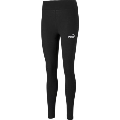 Puma ESSENTIALS LEGGINGS Černá Bílá – Zboží Mobilmania