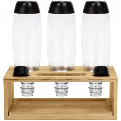 SPINEL SODA Bambusový stojan/odkapávač na 3 lahve pro saturátor vody – Zboží Dáma