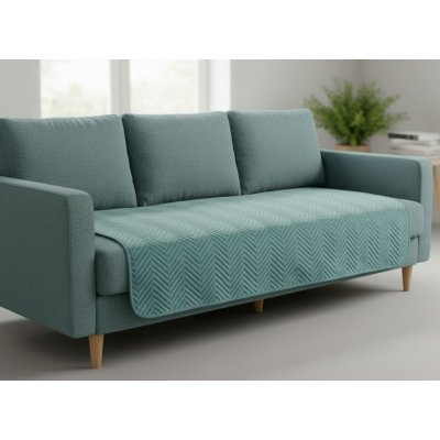 Mybesthome Přehoz na sedačku pohovku SAMUEL mátová 170x210 cm – Hledejceny.cz
