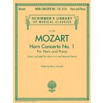 W.A. Mozart Horn Concerto No.1 noty na lesní roh klavir