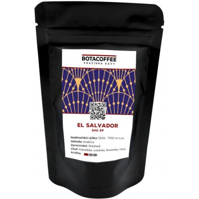 BotaCoffee El Salvador SHG EP zrnková 70 g – Hledejceny.cz