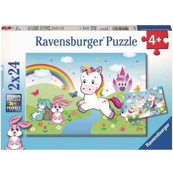 Ravensburger Pohádkový jednorožec 2 x 24 dílků